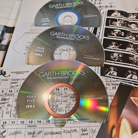 Garth Brooks The Anthology Part I First Five Years by Garth Brooks Book 5CD Set - Picture 6 of 16